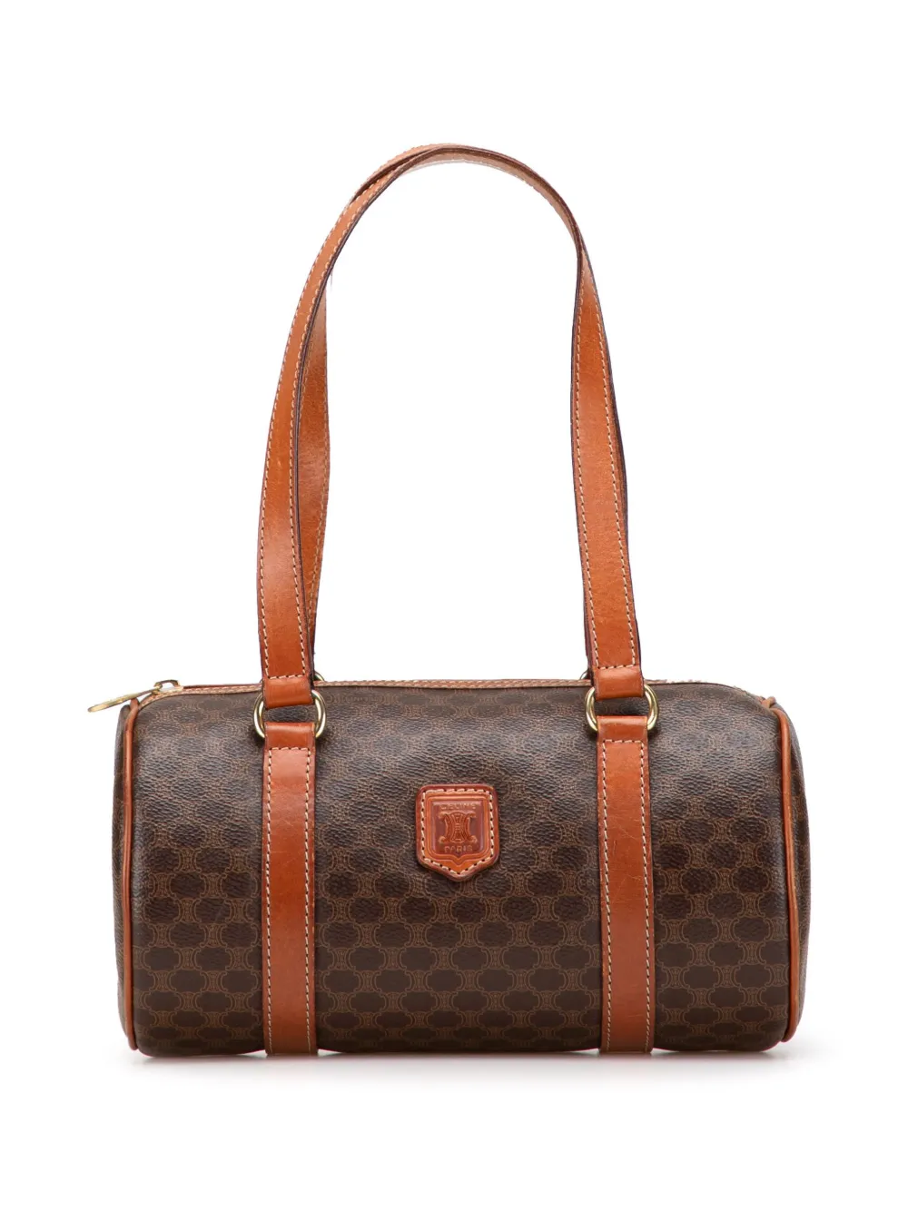 Céline Pre-Owned 1994 Macadam Coated Canvas shoulder bag - ブラウン Céline Pre-Owned 1994 Macadam Coated Canvas shoulder bag - ブラウン