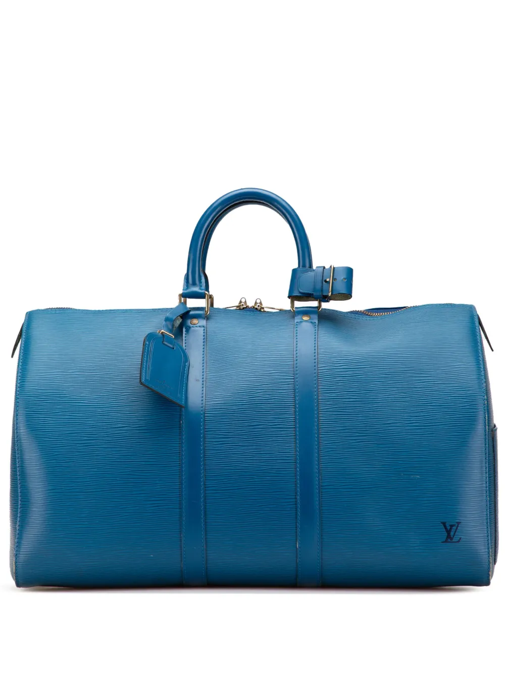 Louis Vuitton Pre-Owned 1997 Epi Keepall 45 travel bag - ブルー Louis Vuitton Pre-Owned 1997 Epi Keepall 45 travel bag - ブルー