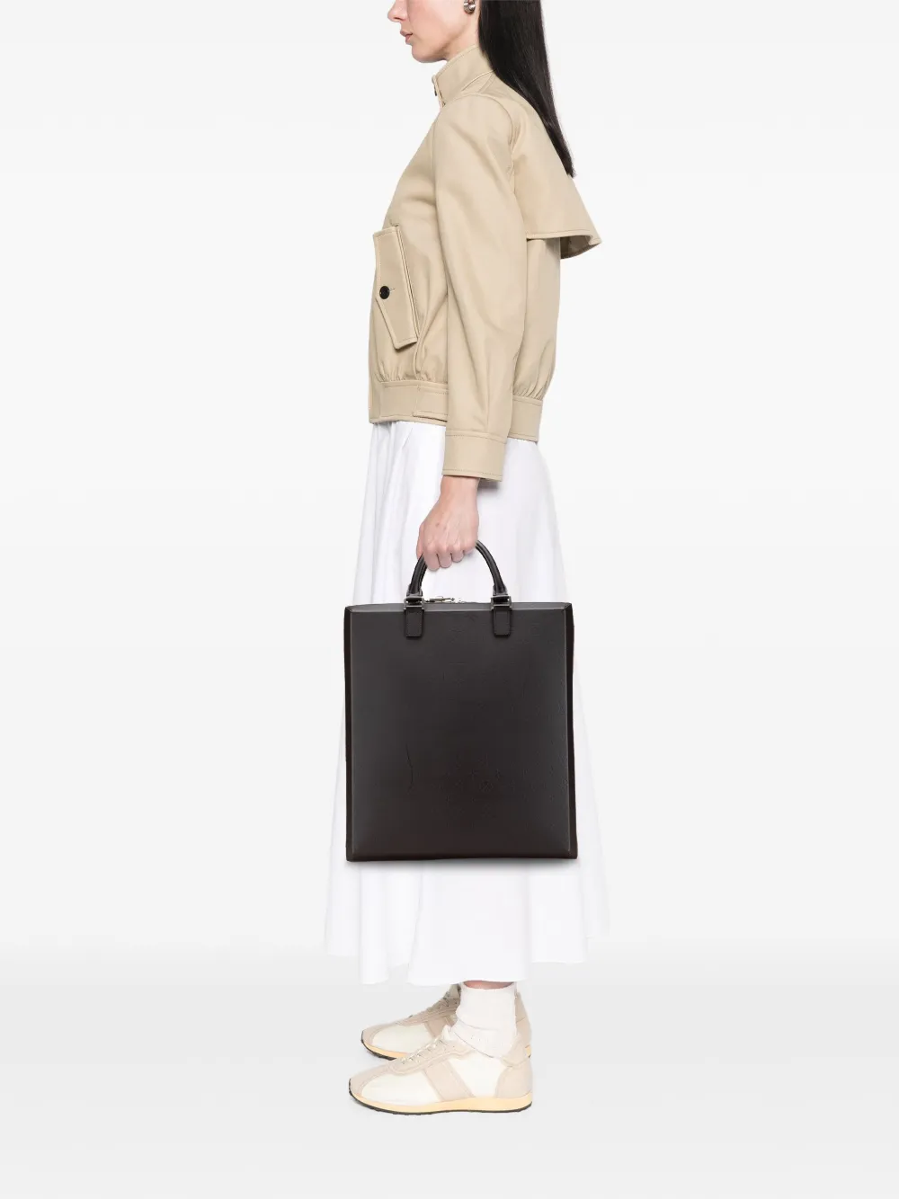 Louis Vuitton Pre-Owned 2002 Monogram Glace Elvin business bag | Pre-Owned | Image 2