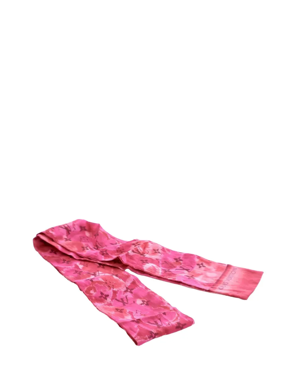 Louis Vuitton Pre-Owned 20th Century Monogram Silk Ikat Summer Bandeau Louis Vuitton Pre-Owned 20th Century Monogram Silk Ikat Summer Bandeau