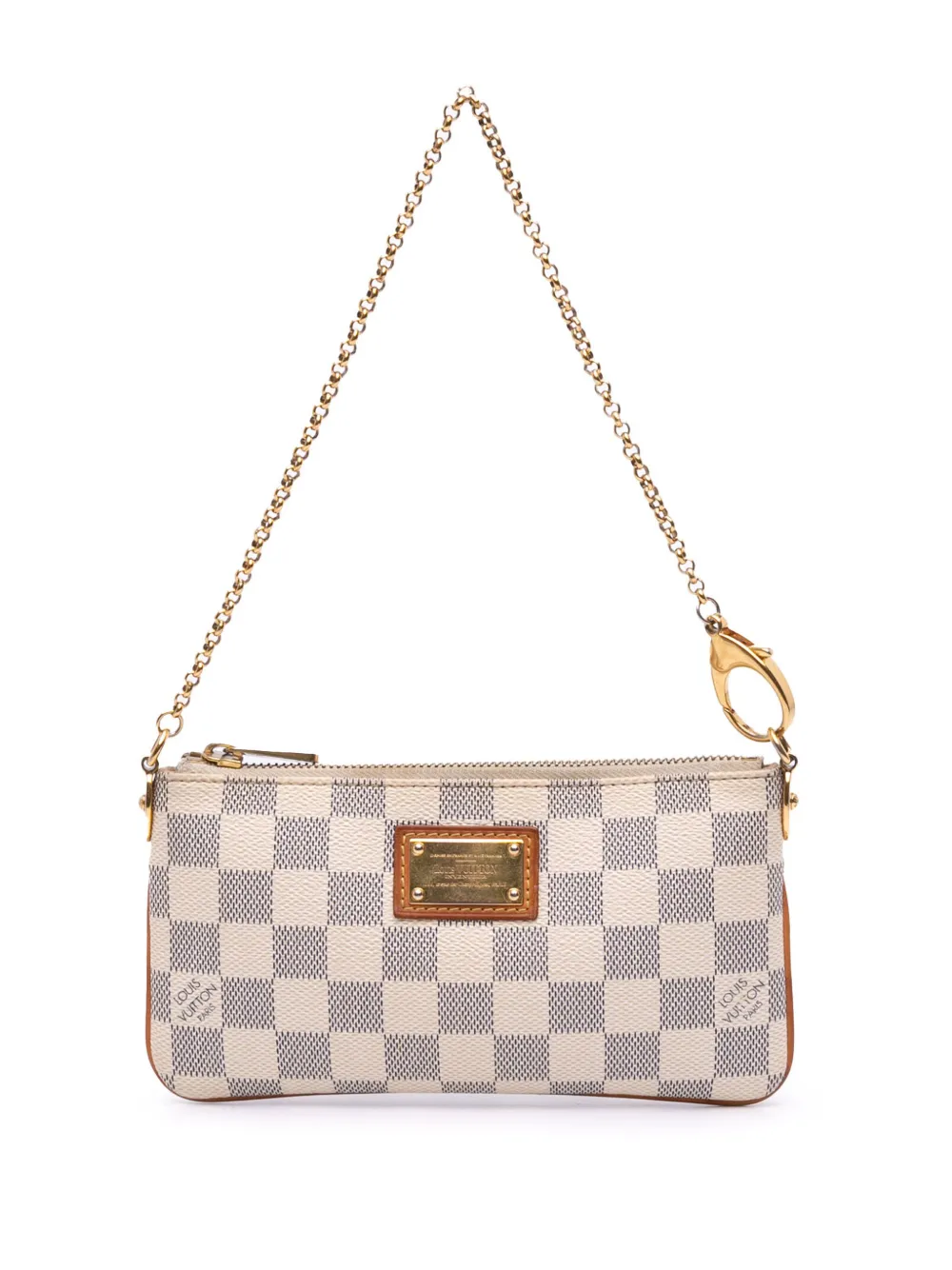 Louis Vuitton Pre-Owned 2011 Damier Azur Pochette Milla MM handbag - Louis Vuitton Pre-Owned 2011 Damier Azur Pochette Milla MM handbag -