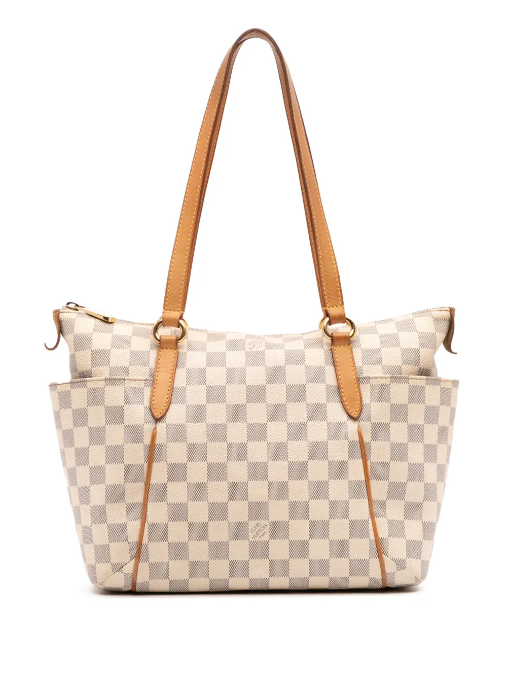 Louis Vuitton Pre-Owned 2009 Damier Azur Totally PM tote bag - ホワイト Louis Vuitton Pre-Owned 2009 Damier Azur Totally PM tote bag - ホワイト