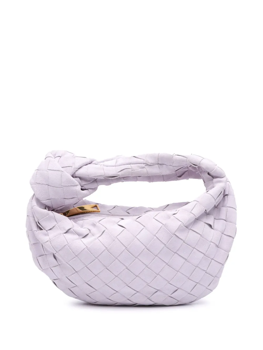 Bottega Veneta Pre-Owned 2012-2025 Mini Suede Intrecciato Jodie hobo Bottega Veneta Pre-Owned 2012-2025 Mini Suede Intrecciato Jodie hobo