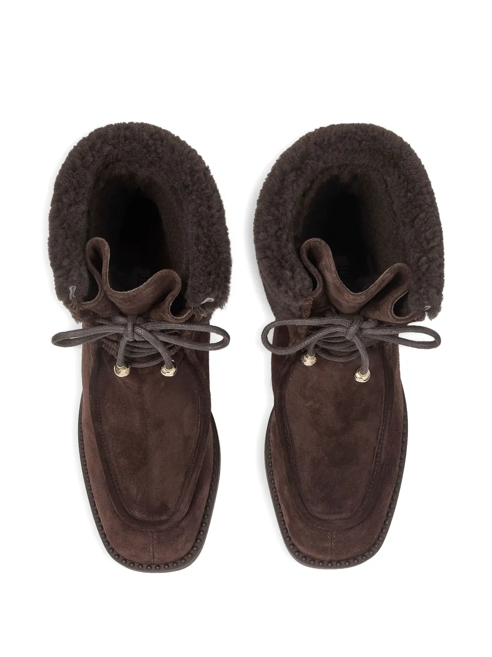 Jimmy Choo 60mm Hali Boots In Brown