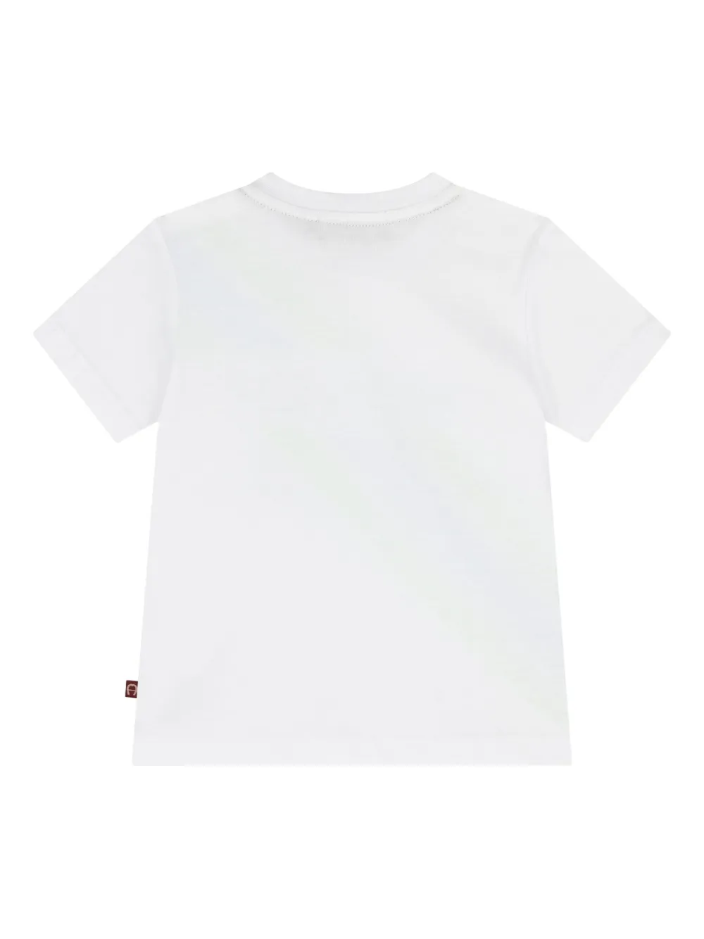 Aigner Stripe-detail T-shirt In White