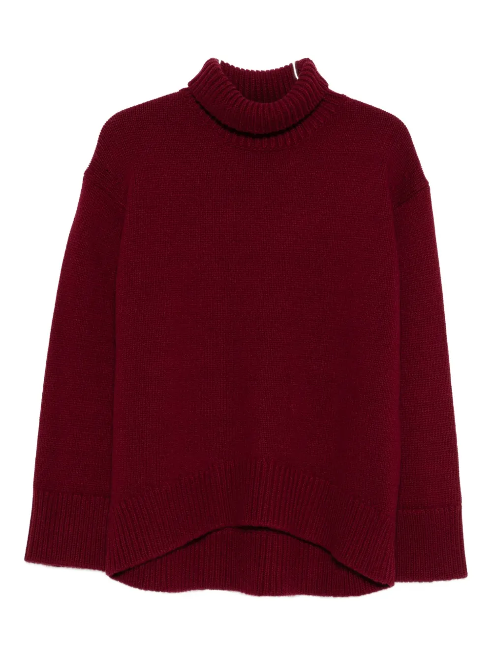 Plan C Turtleneck Sweater In Red