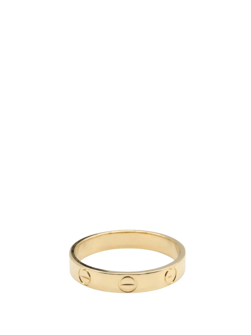 Cartier 2000-2020 18K Yellow Gold Small Love ring - ゴールドトーン Cartier 2000-2020 18K Yellow Gold Small Love ring - ゴールドトーン