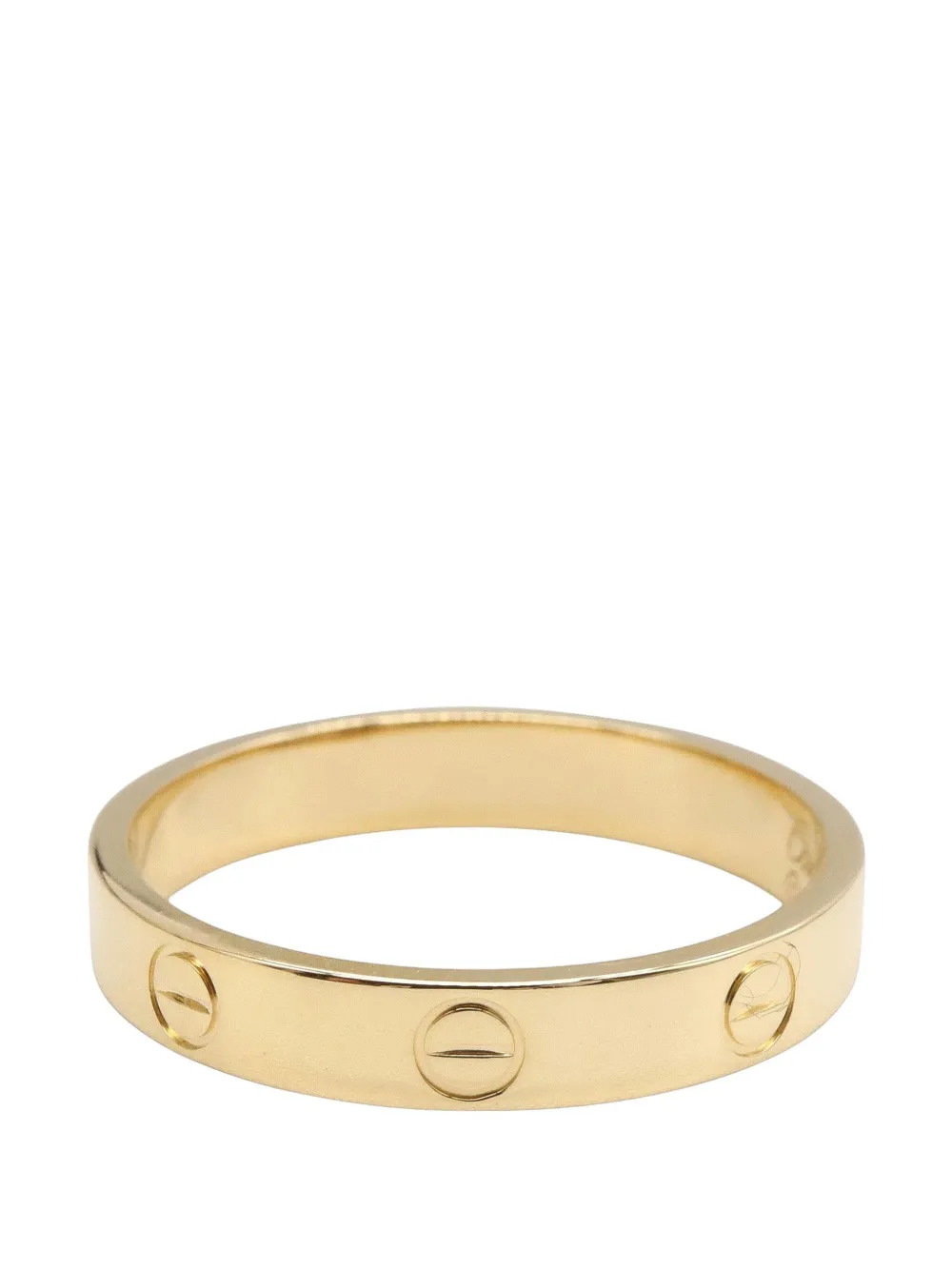 Cartier 2010-2020 18K Yellow Gold Small Love ring - ゴールドトーン Cartier 2010-2020 18K Yellow Gold Small Love ring - ゴールドトーン