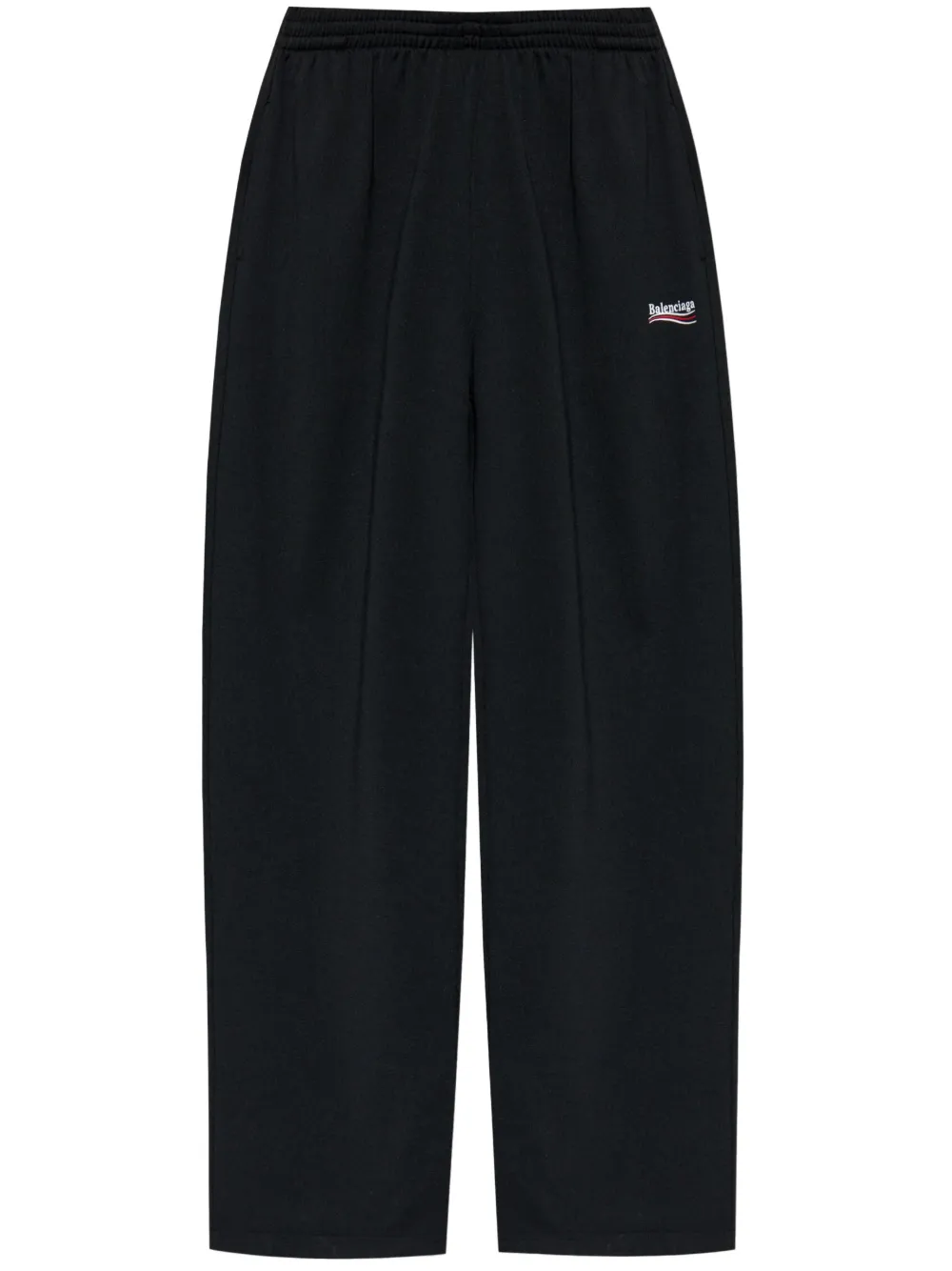 Balenciaga embroidered-logo track pants | Black | Image 1