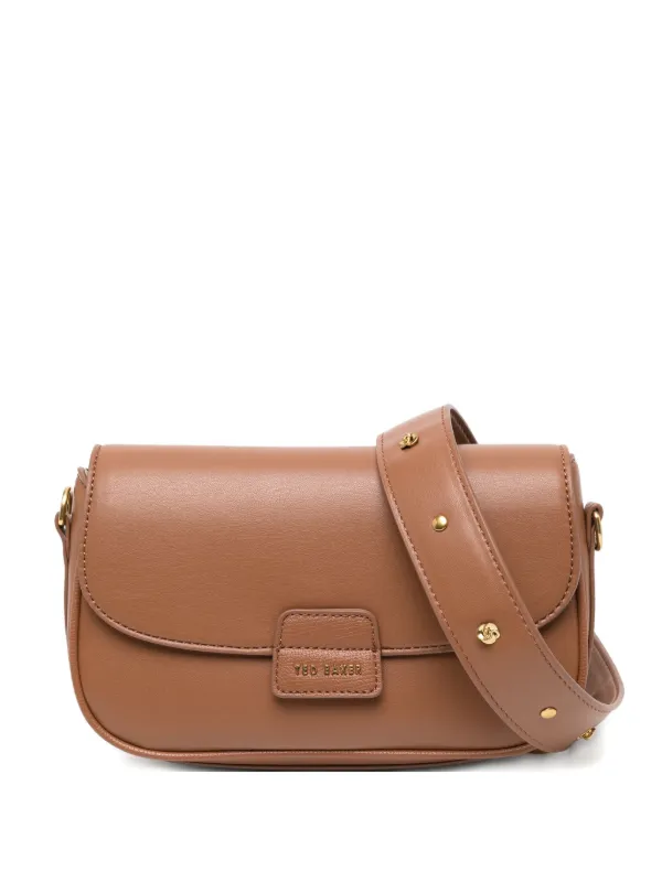 Ted Baker logo-embossed Crossbody Bag Brown FARFETCH GE
