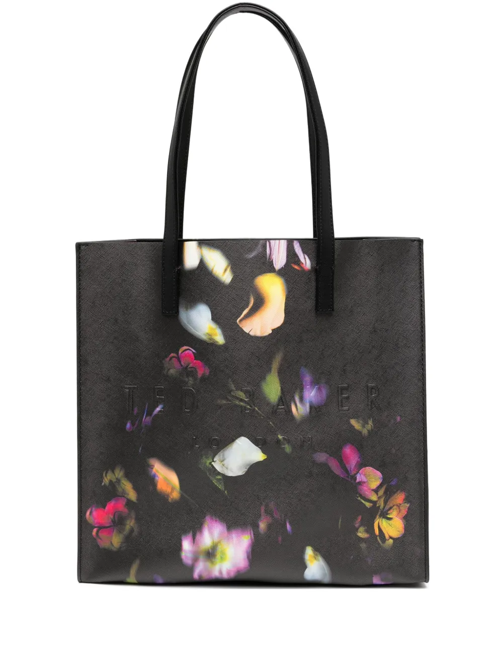 Ted Baker all-over floral print tote bag - Nero