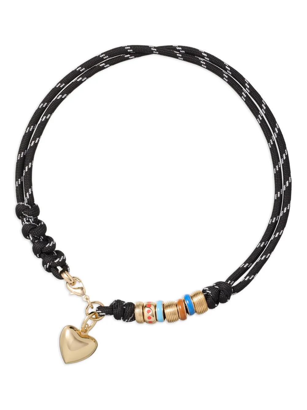 Roxanne Assoulin collar Happy Cord | negro | Image 1