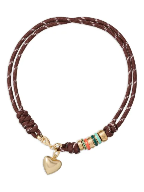 Roxanne Assoulin Happy Cord heart necklace