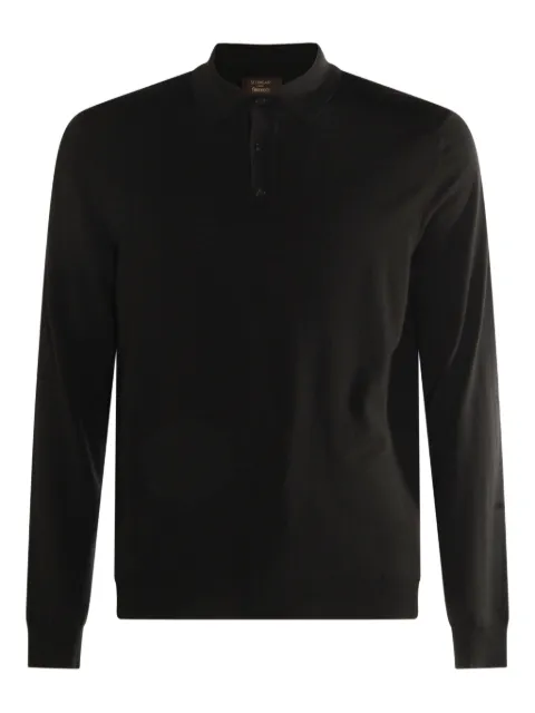 Zanone long-sleeve polo sweater