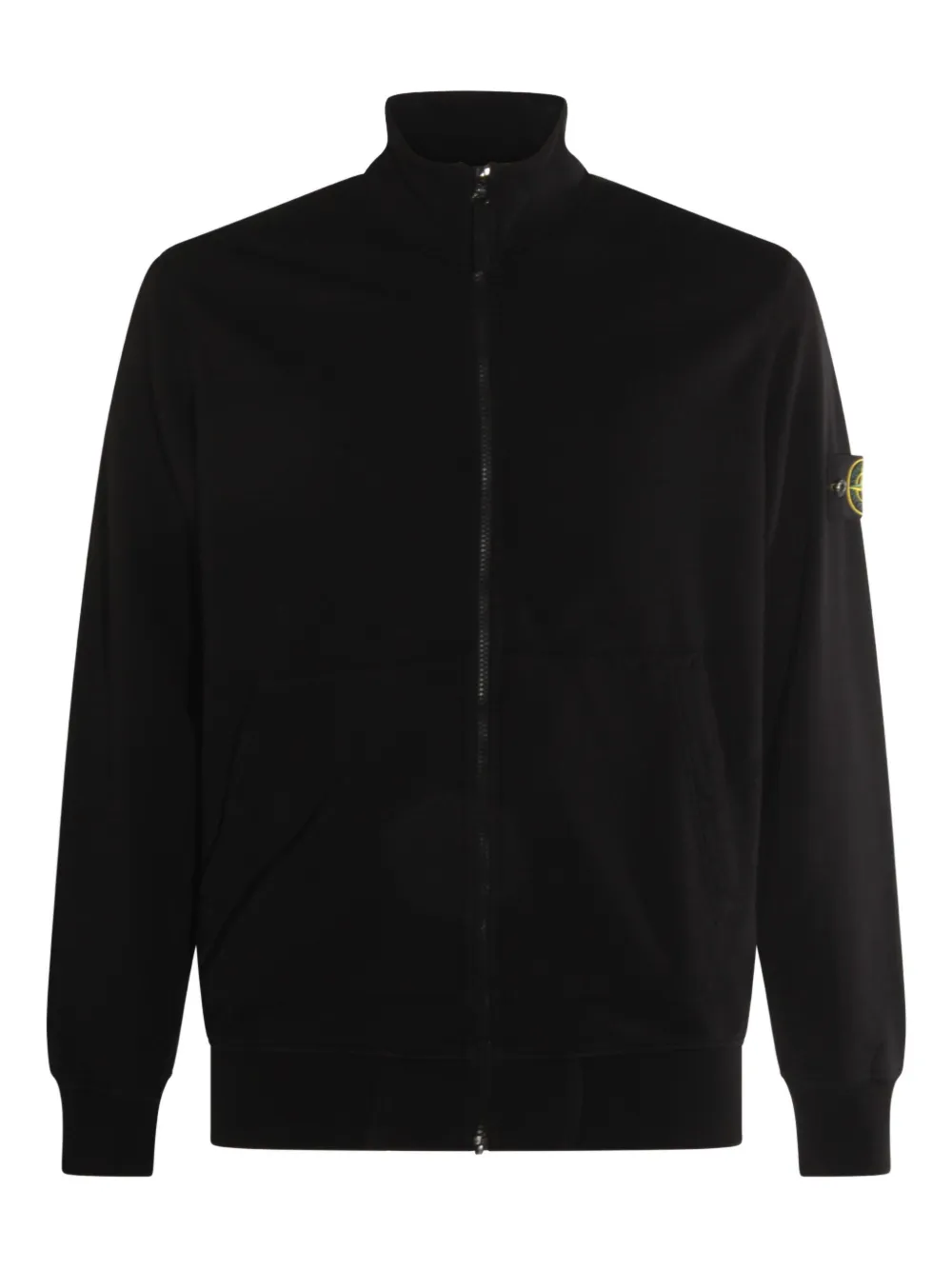 Stone Island turtleneck zip-up sweatshirt - ブラック Stone Island turtleneck zip-up sweatshirt - ブラック