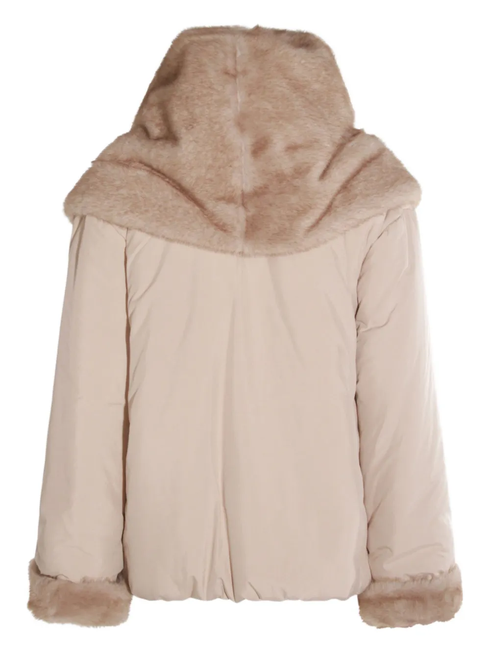 Antonelli veste à capuche bordée de fourrure | Vestes en peau lainée | Image 2