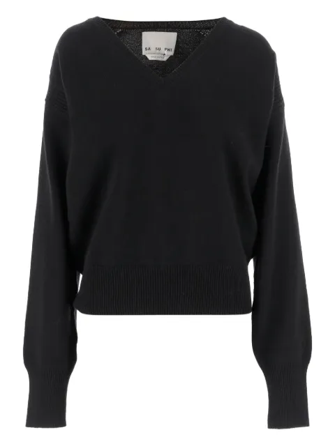 SA SU PHI V-neck cashmere sweater