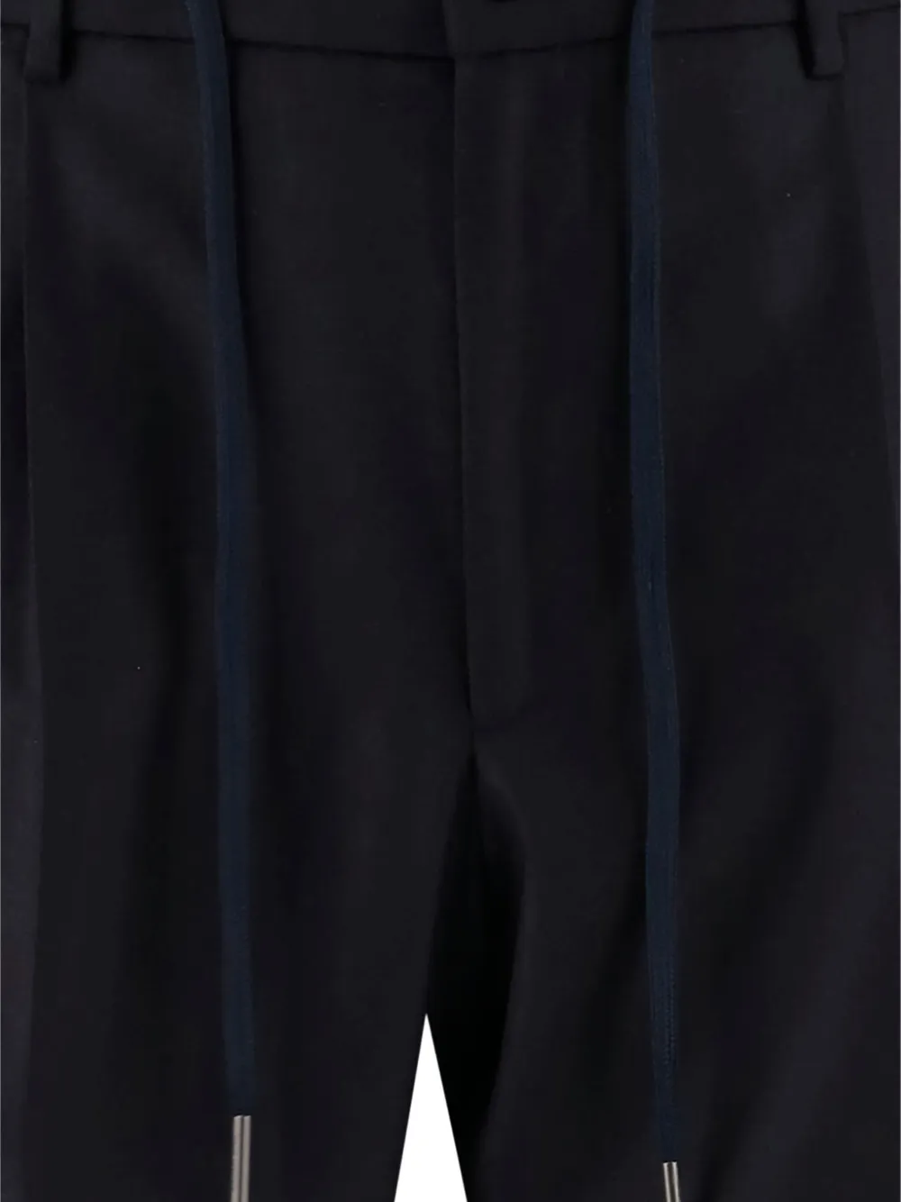 Tagliatore Drawstring-waist Trousers In Black