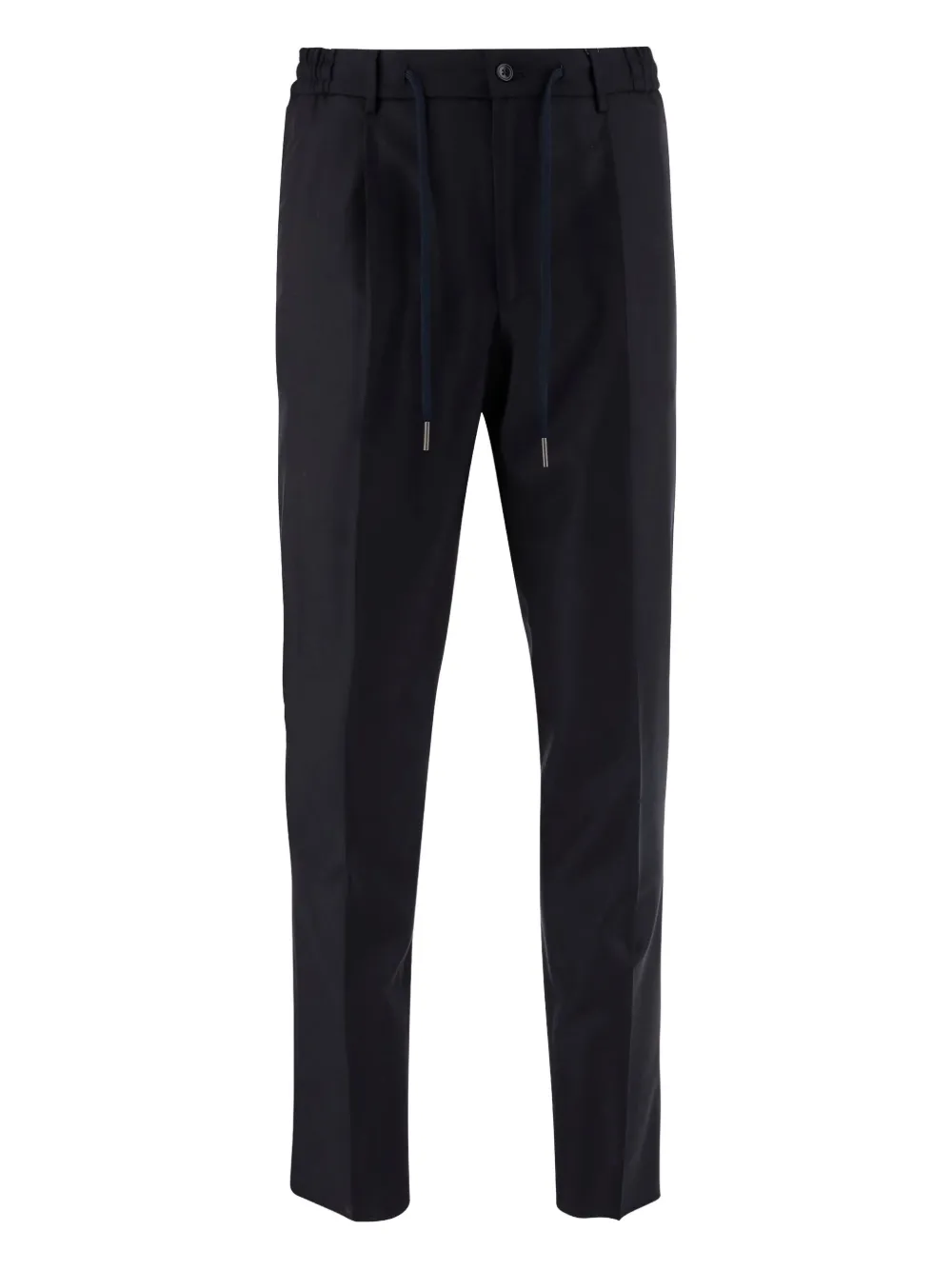 Tagliatore Drawstring-waist Trousers In Black