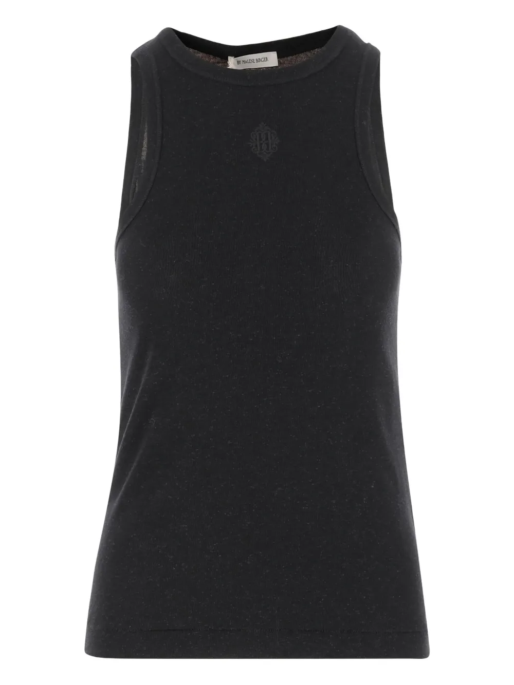 By Malene Birger Lise embroidered tank top | Black | Image 1