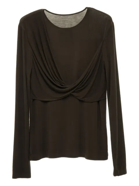 Uma Wang twist-front T-shirt