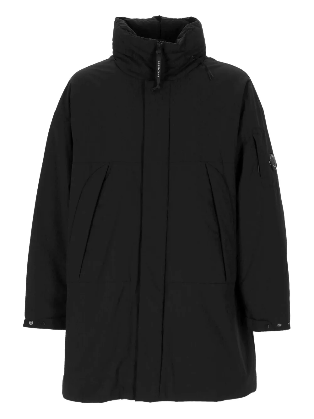 C.P. Company Pro-tek high-neck padded coat - ブラック C.P. Company Pro-tek high-neck padded coat - ブラック