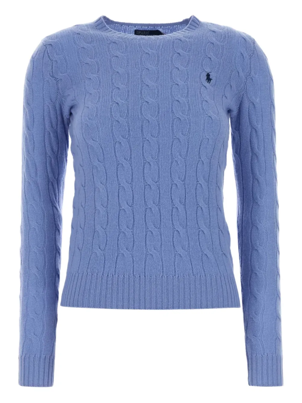 Polo Ralph Lauren cable-knit wool-cashmere blend sweater | Blue | Image 1