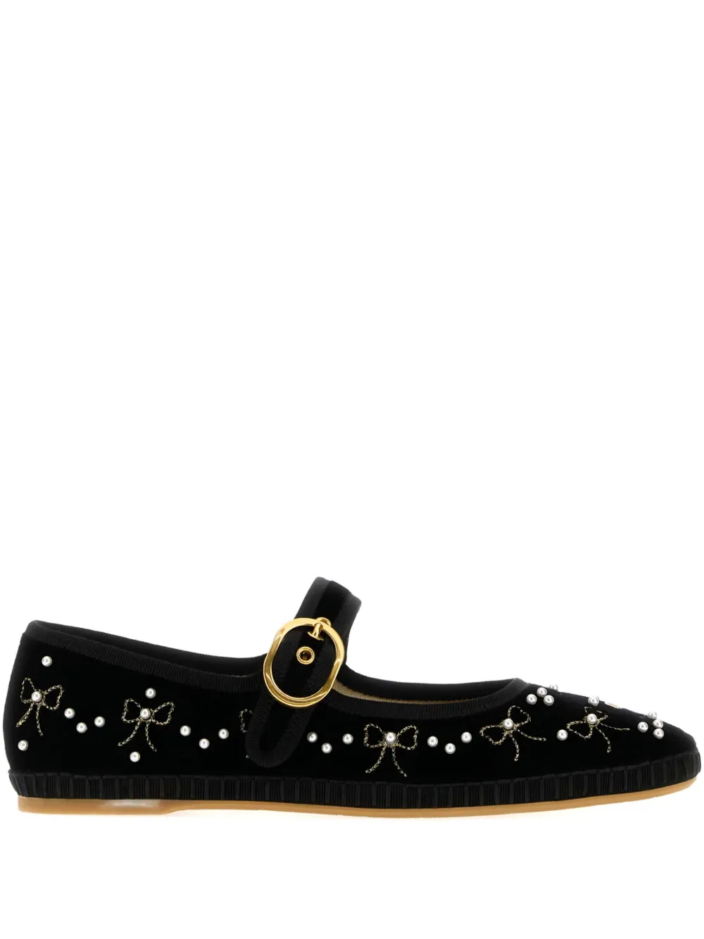Valentino Garavani VLogo Signature ballet flats - ブラック Valentino Garavani VLogo Signature ballet flats - ブラック