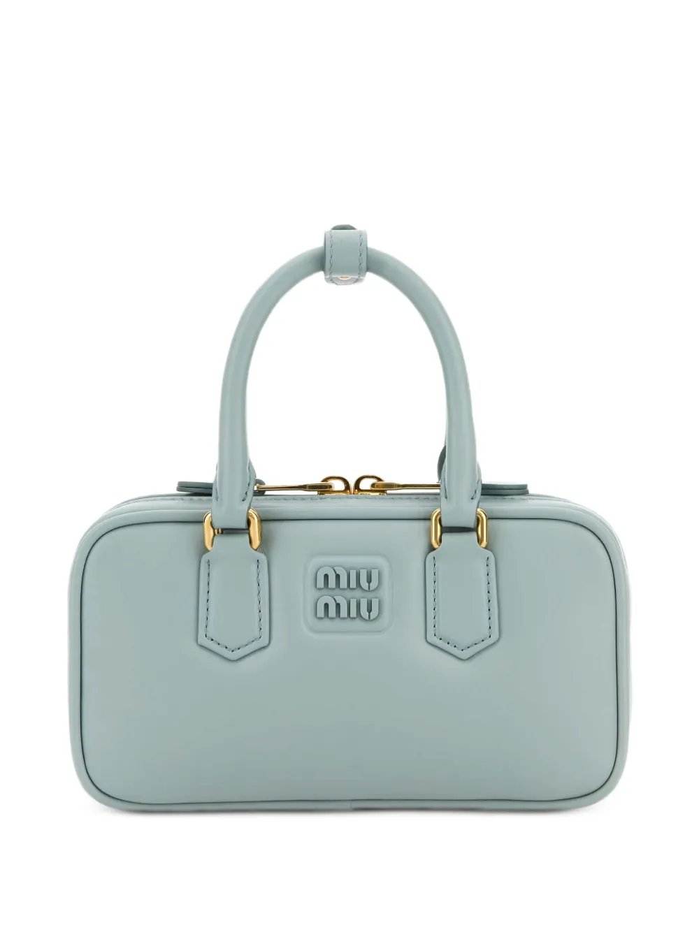 Miu Miu Arcadie leather mini bag | Blue | Image 1