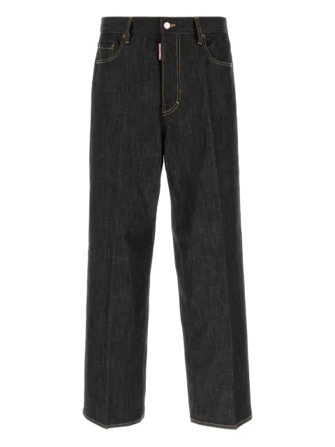 DSQUARED2 five-pocket wide-leg jeans