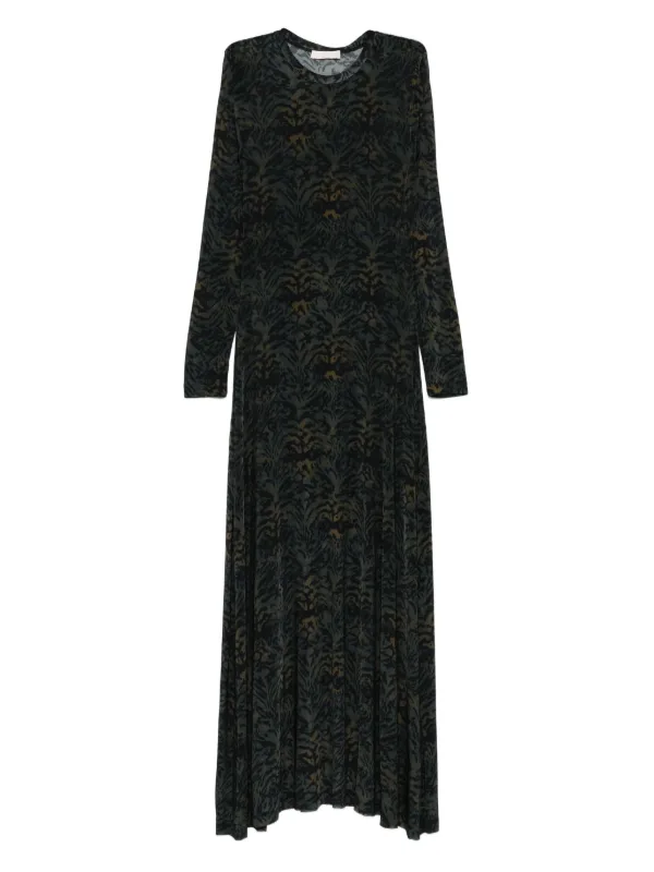 Ulla Johnson Printed Jersey Dress - Green Ulla Johnson Printed Jersey Dress - Green