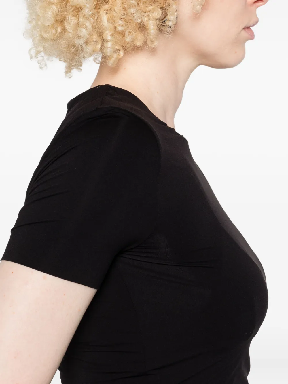 Sportmax T-shirt met korte mouwen Zwart