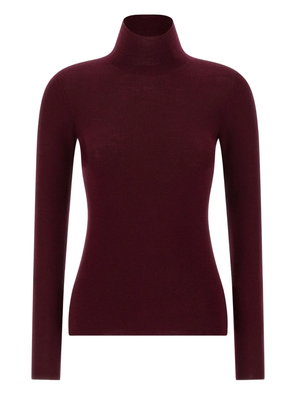 ETRO high-neck ribbed wool sweater | Red | Image 1