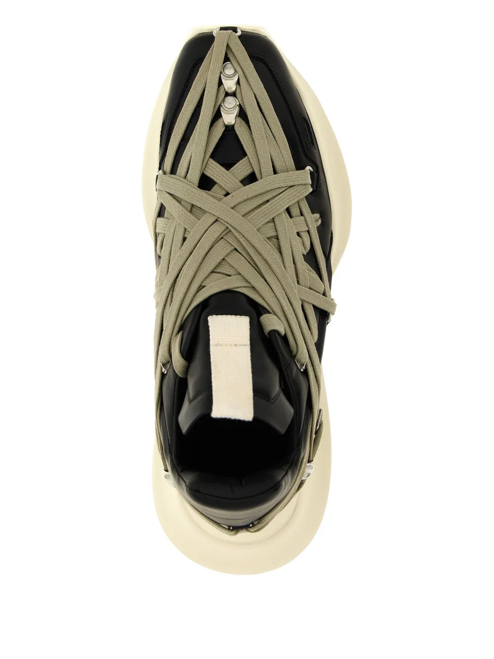 Rick Owens Megalace Geth Runner lace-up sneakers Black