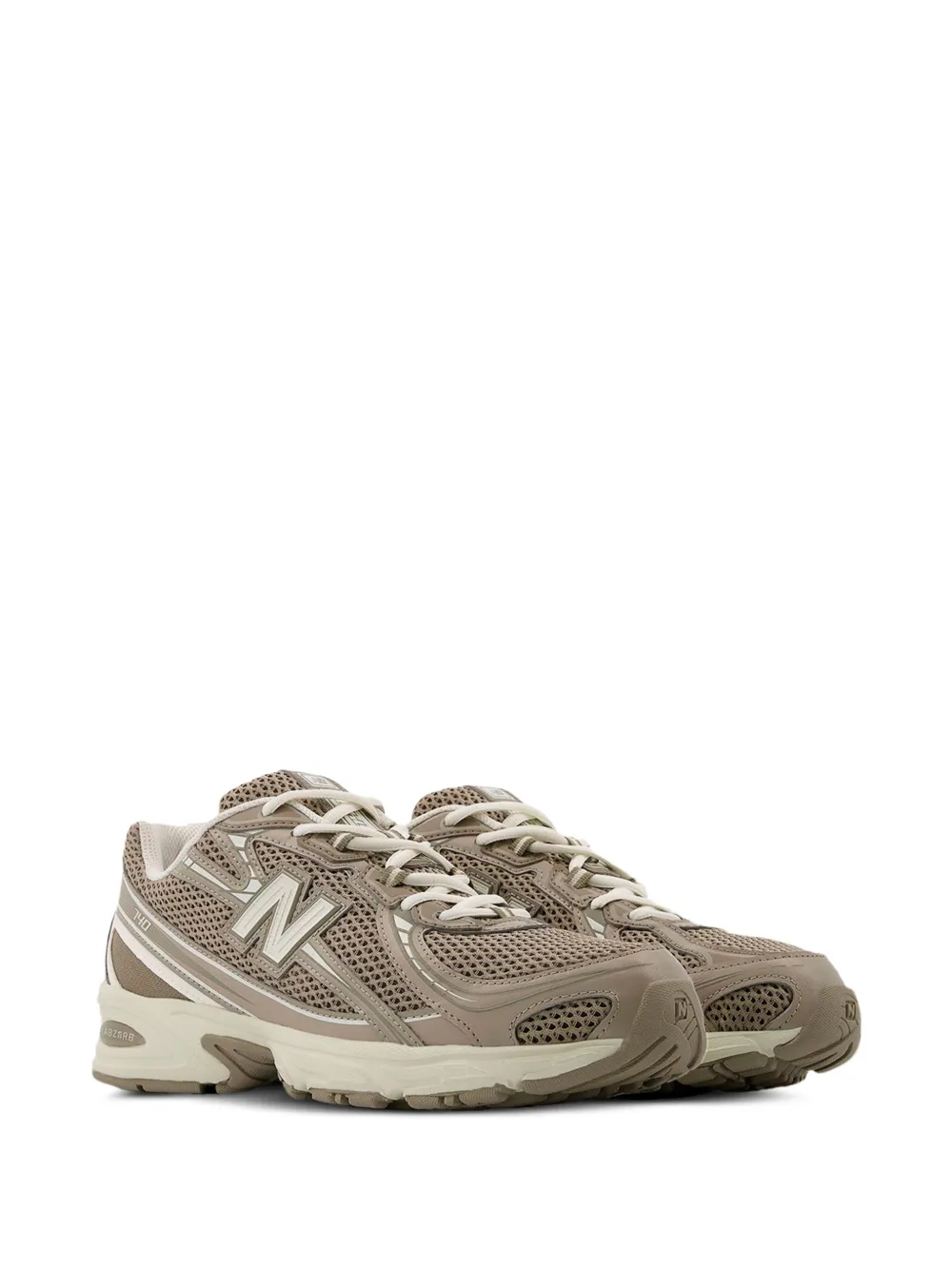 New Balance 740 lace-up mesh sneakers Green