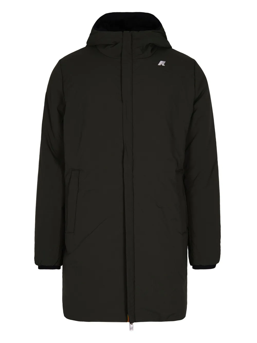 K-way Jacob Hooded Jacket In Black