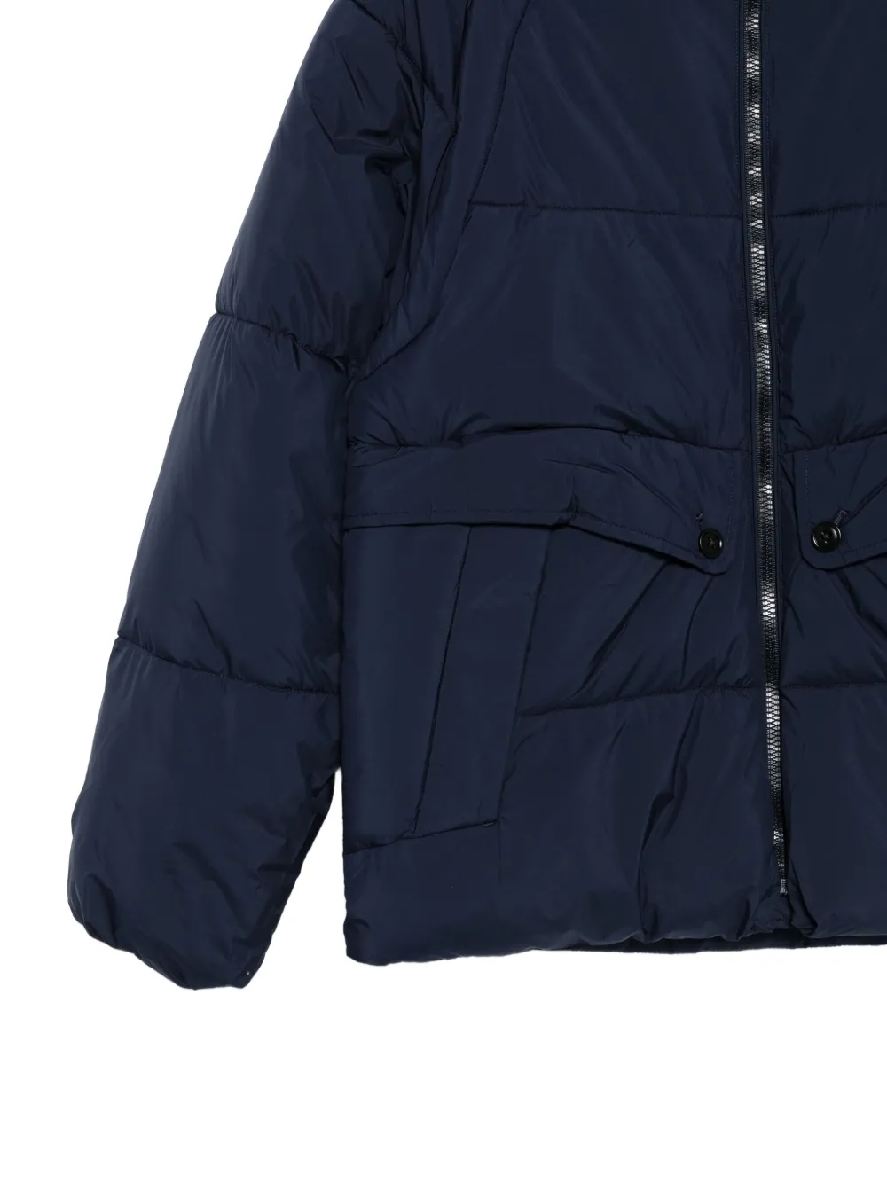 Paul Smith Gevoerd jack met capuchon Blauw