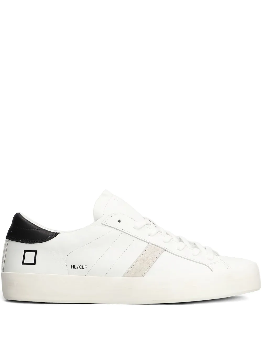 D.A.T.E. leather-panelled sneakers White
