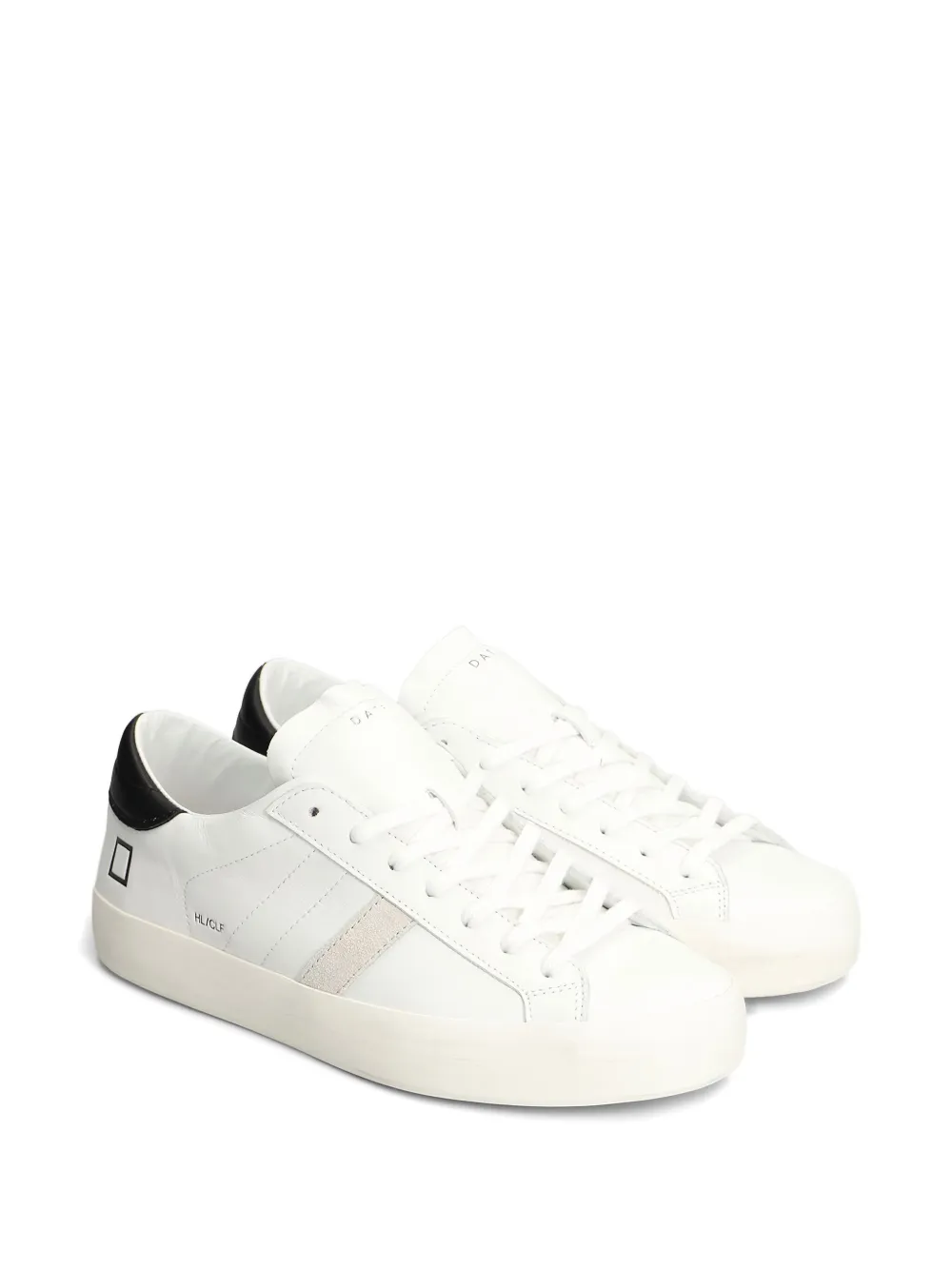 D.A.T.E. leather-panelled sneakers White