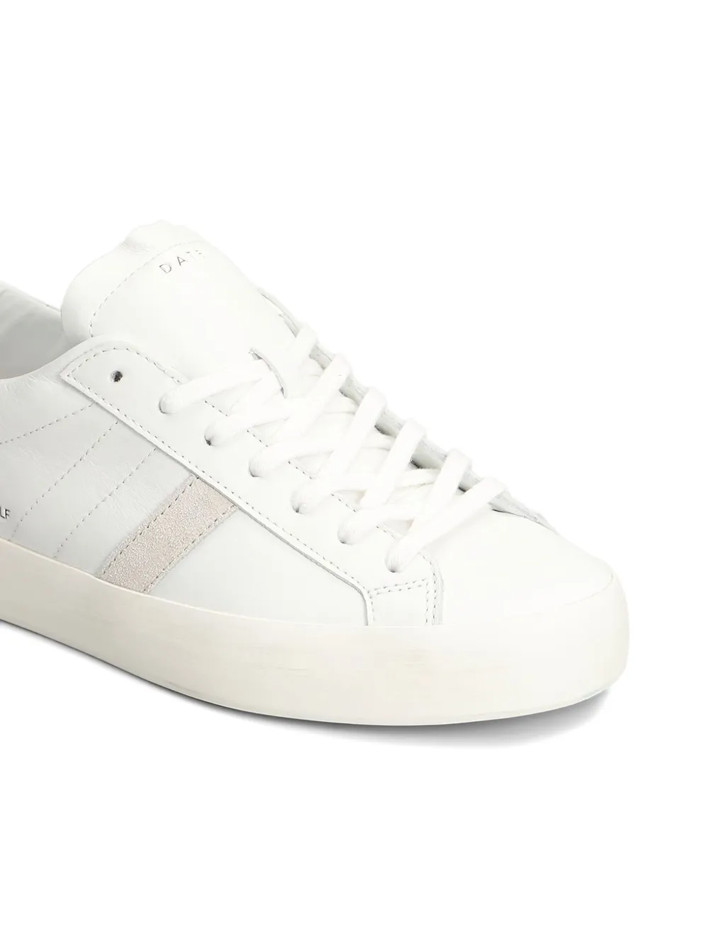 D.A.T.E. leather-panelled sneakers White