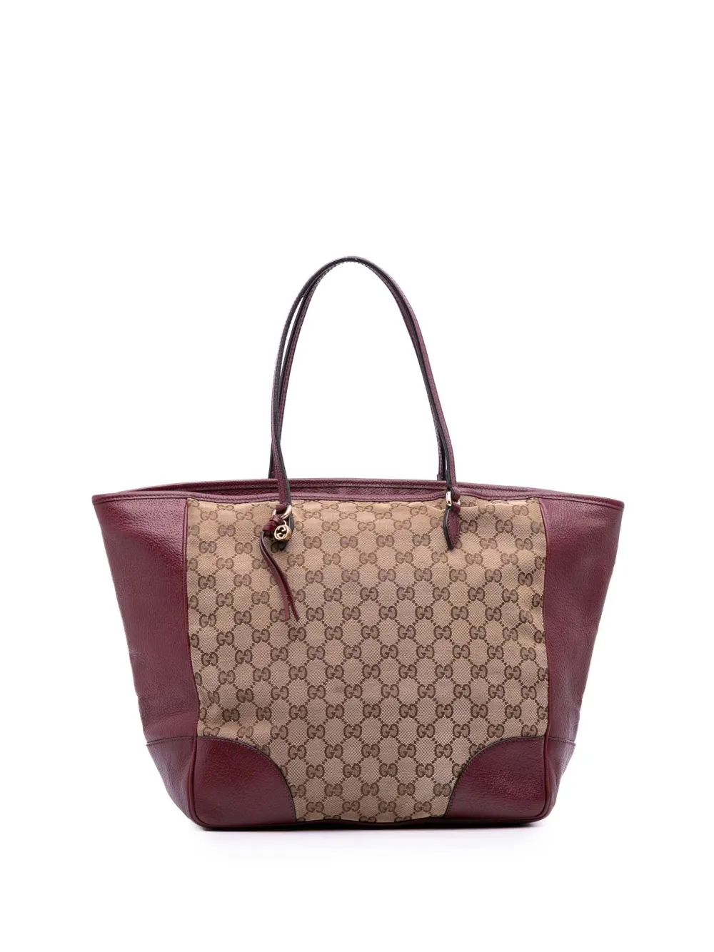 Gucci Pre-Owned 2016-2025 GG Canvas Bree tote bag - ブラウン Gucci Pre-Owned 2016-2025 GG Canvas Bree tote bag - ブラウン