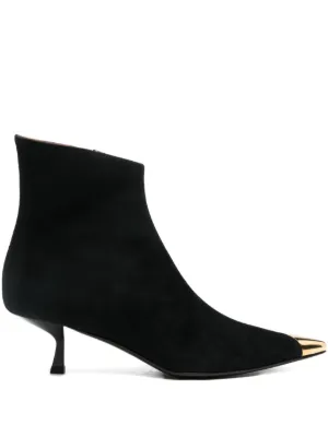 Premiata zip-up block-heel Boots | Black | FARFETCH