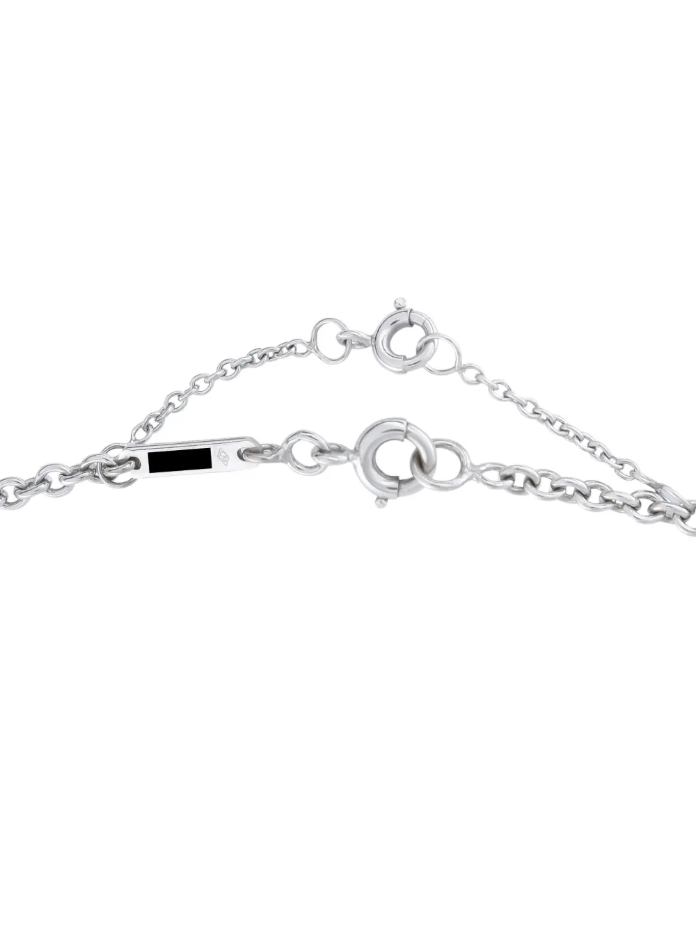 Cartier 18k white gold diamond cross necklace - ホワイト Cartier 18k white gold diamond cross necklace - ホワイト