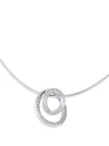 Movado 18K white gold necklace - Grey