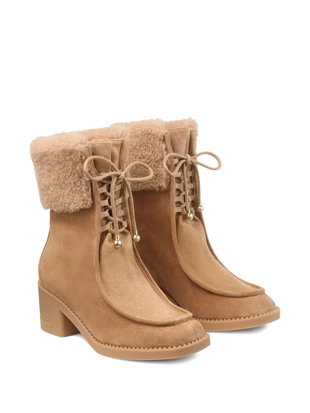 Jimmy Choo 60mm Hali Boots In Animal Print