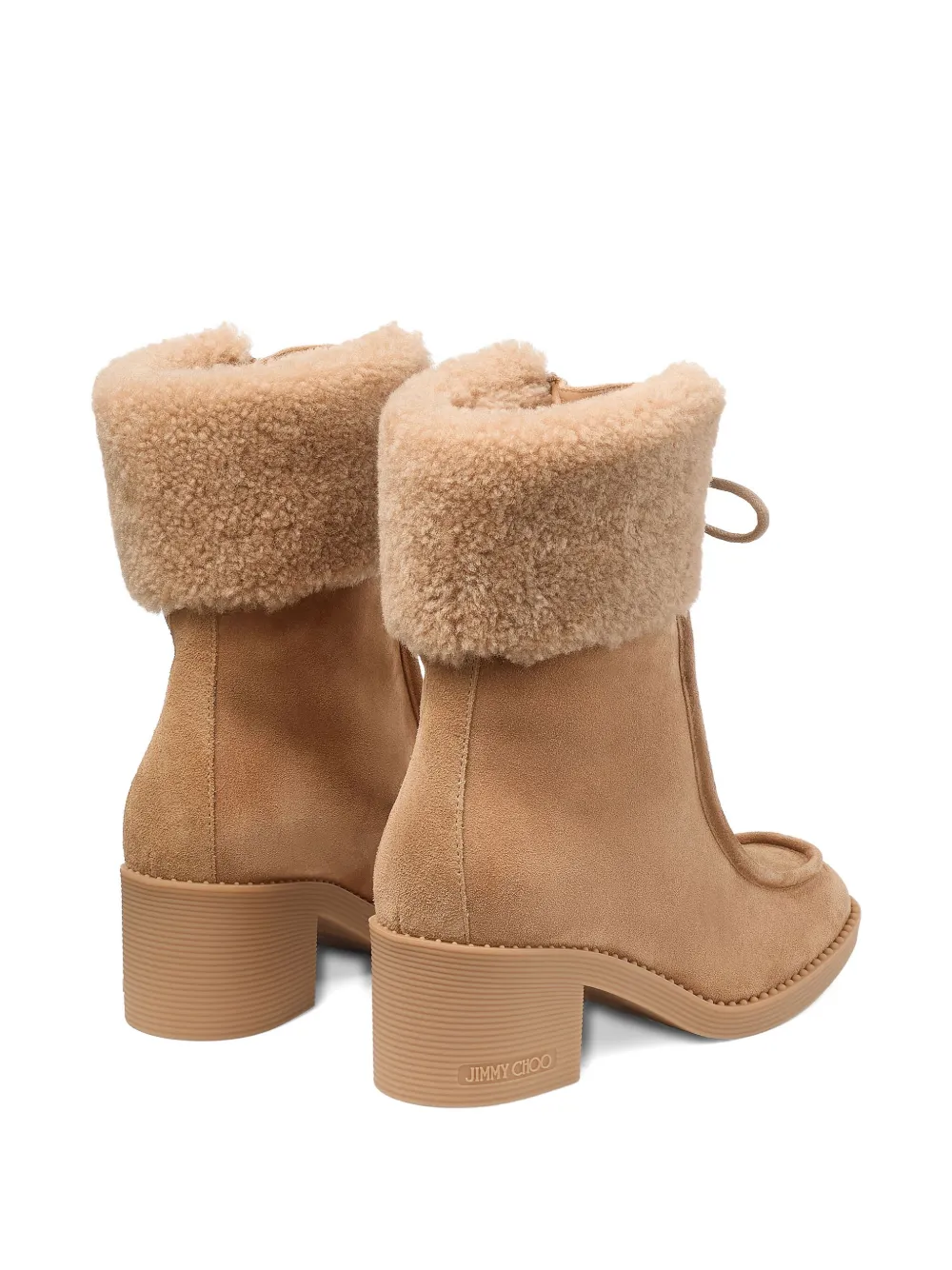 Jimmy Choo 60mm Hali Boots In Animal Print