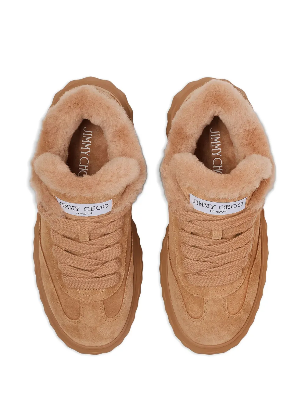Jimmy Choo Diamond Maxi sneakers Bruin
