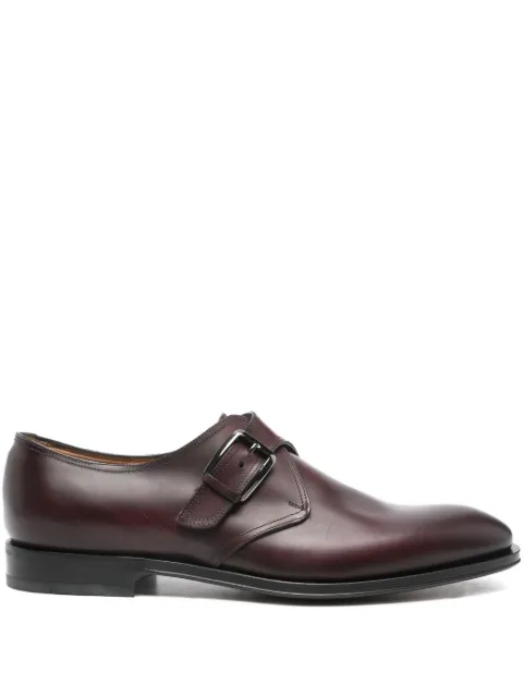 Ferragamo zapatos monk de piel
