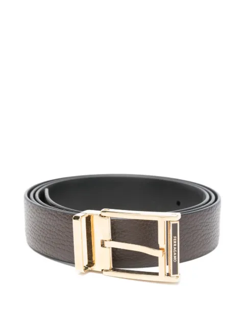 Ferragamo logo-engraved belt
