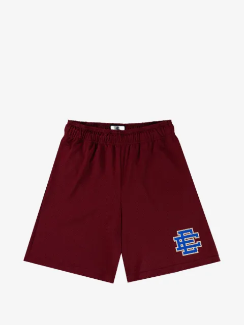 ERIC EMANUEL logo-print mesh shorts